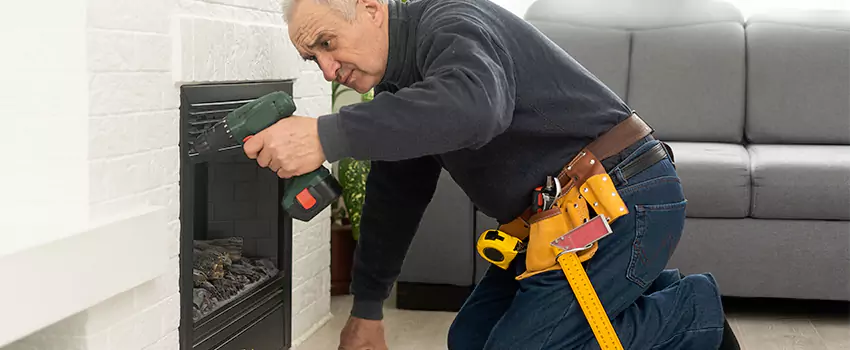 New Indoor Fireplace Installation in Phillipsburg, New Jersey