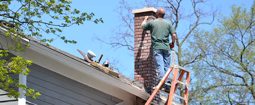 Vinyl and PVC Chimney Flashing Installation in Phillipsburg, NJ