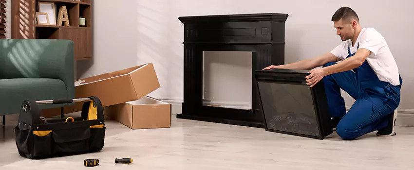 Old Rusted Metal Fireplace Repair And Replacement in Phillipsburg, NJ