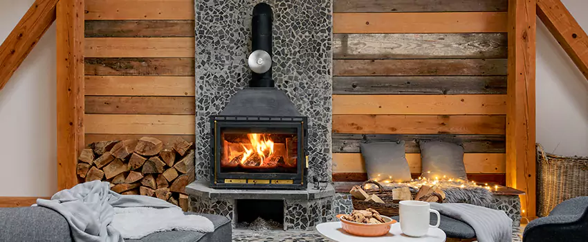 Thelin Hearth Products Direct Vent Gas Stove Fireplace Inspection in Phillipsburg, New Jersey
